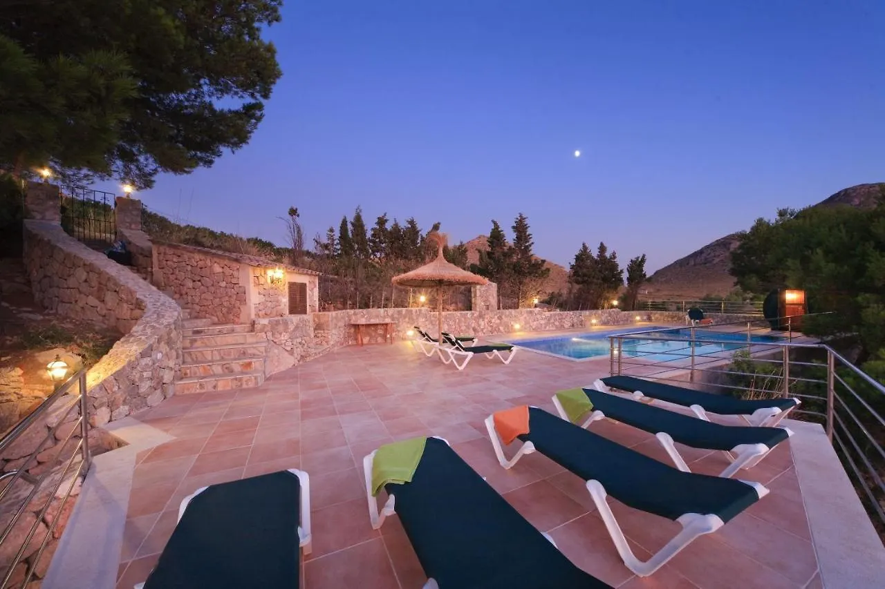 Beach Villa Cala Garbo Amazing Sea Views Large Private Pool Cala San Vicente Cala de Sant Vicenc Spagna